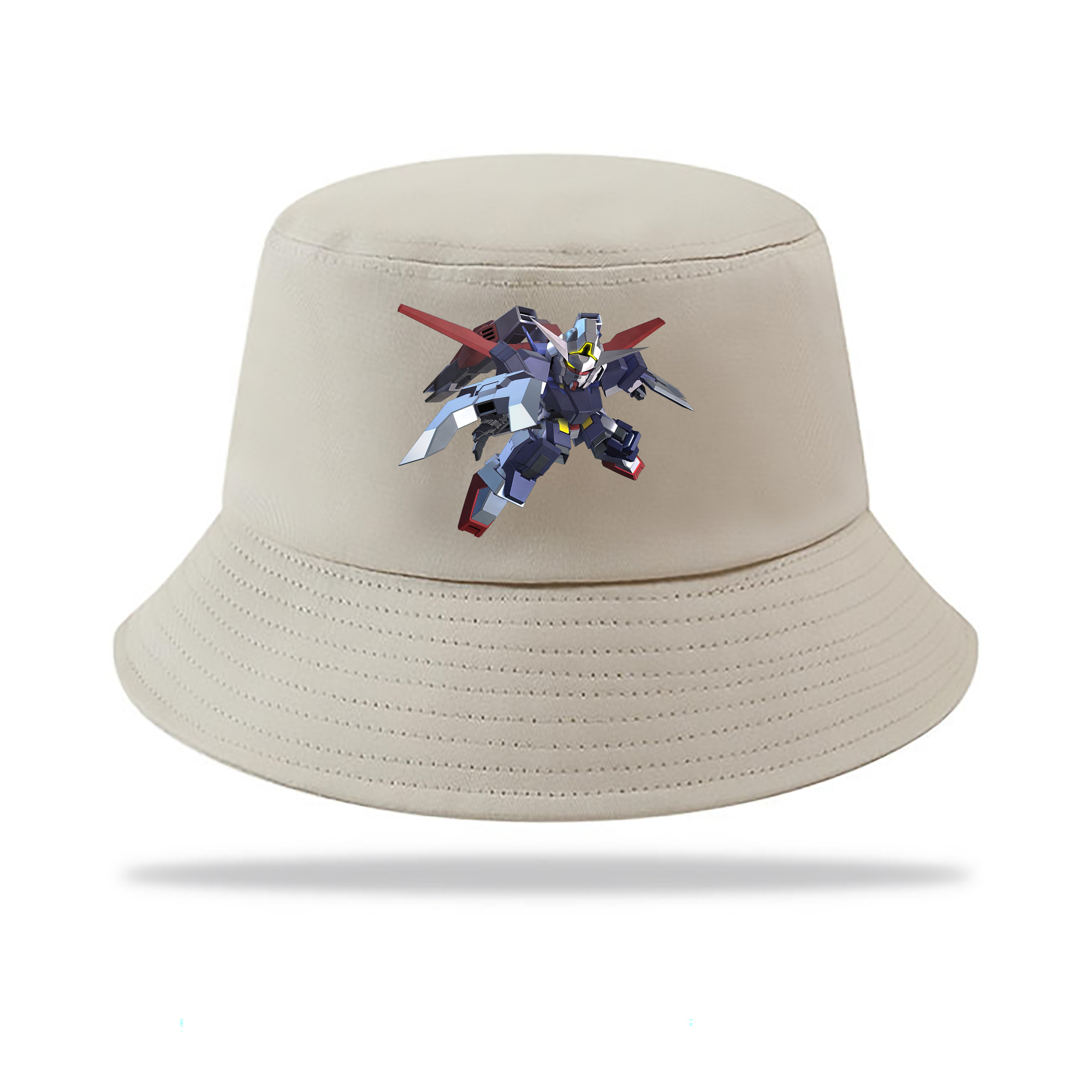 （画像用） 機動戦士ガンダム Mobile Suit Gundam アウトドア日除けバケットハット